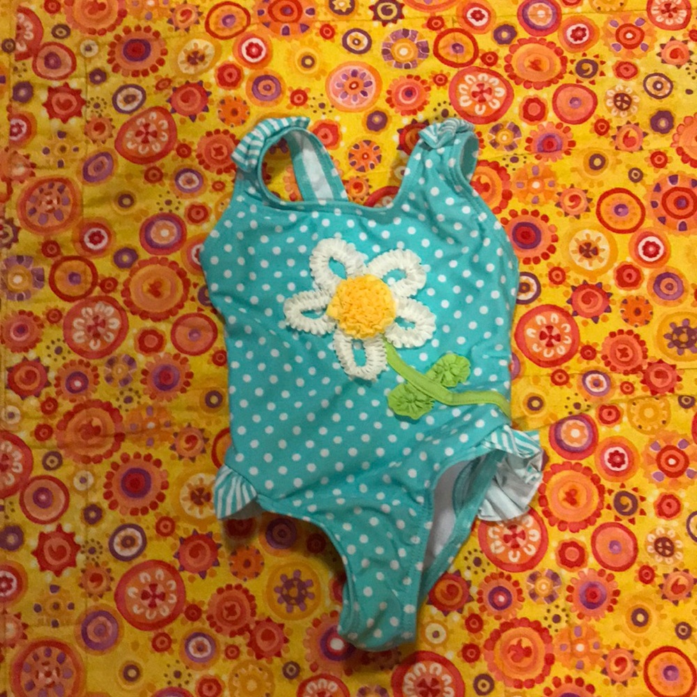 Worn once! Baby girl swimsuit